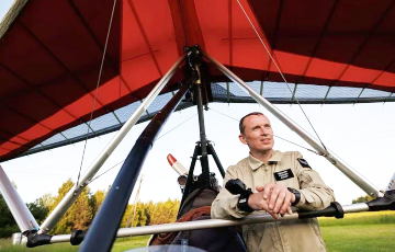 Стала вядома імя пілота, які загінуў пры крушэнні мотадэльтаплана пад Мінскам